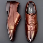 Pantofi Barbati 5A031-2 Brown Mei