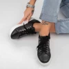 Pantofi Sport Dama AN85 Negru-Alb Mei