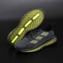 Pantofi Sport Barbati U0638-5 Gri inchis-Verde fluorescent Eumax