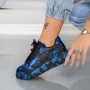 Pantofi Sport Dama XC20 Negru-Albastru Mei