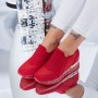 Pantofi Sport Dama HFD25 Red » MeiShop.Ro