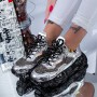 Pantofi Sport Dama cu Platforma NX99 Silver (N8) Mei
