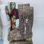 Cizme Dama de Cauciuc 301 Leopard Fashion