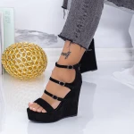 Sandale Dama cu Platforma XKK510 Negru Mei