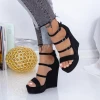 Sandale Dama cu Platforma XKK510 Negru Mei