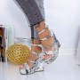Sandale Dama cu Platforma XKK511 Alb Mei