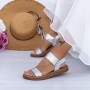 Sandale Dama WS183 Argintiu Mei