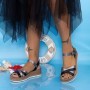 Sandale Dama CS111 Negru Mei