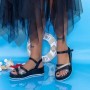 Sandale Dama CS109 Negru Mei