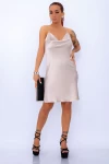 Rochie Dama 4836 Bej Fashion