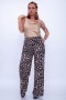 Pantaloni Dama 12261 Leopard Bej (G12) Fashion