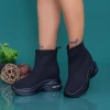 Pantofi Sport Dama cu Platforma MX302 Negru Mei