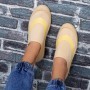 Pantofi Sport Dama FF13 Galben Fashion