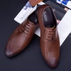 Pantofi Barbati E7-3A Brown Mei