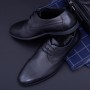 Pantofi Barbati N136-8-2 Black Mei