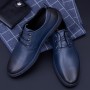 Pantofi Barbati din piele naturala KL6805 Blue » MeiShop.Ro