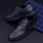 Pantofi Barbati din piele naturala KL6805 Black (M44) Stephano