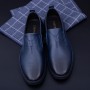 Pantofi Barbati din piele naturala KL60803 Blue (M44) Stephano