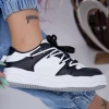 Pantofi Sport Dama XJ16 Negru-Alb Mei
