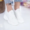 Pantofi Sport Dama cu Platforma WL183 Alb Mei
