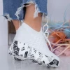 Pantofi Sport Dama cu Platforma WL172 Alb Mei
