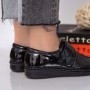 Pantofi Casual Dama A052 Negru Fashion