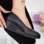 Pantofi cu Toc si Platforma C92 Negru Fashion