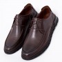 Pantofi Barbati din piele naturala W2687-1 Maro Mels