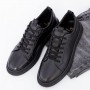 Pantofi Sport Barbati din piele naturala Y035 Negru F.Gerardo