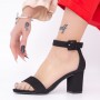 Sandale Dama cu Toc gros XKK230 Black (L77) Mei