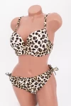 Costum de Baie Dama 2 piese L05 Leopard Bej Meina