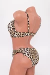 Costum de Baie Dama 2 piese L05 Leopard Bej Meina