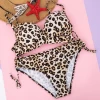 Costum de Baie Dama 2 piese L05 Leopard Bej Meina