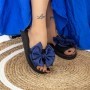Papuci Dama WL212 Albastru Mei