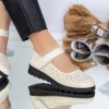 Pantofi Casual Dama 63731 Crem Formazione