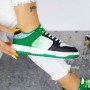 Pantofi Sport Dama 2XJ70 Negru-Verde Mei