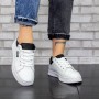 Pantofi Sport Dama 923 Alb-Negru Fashion