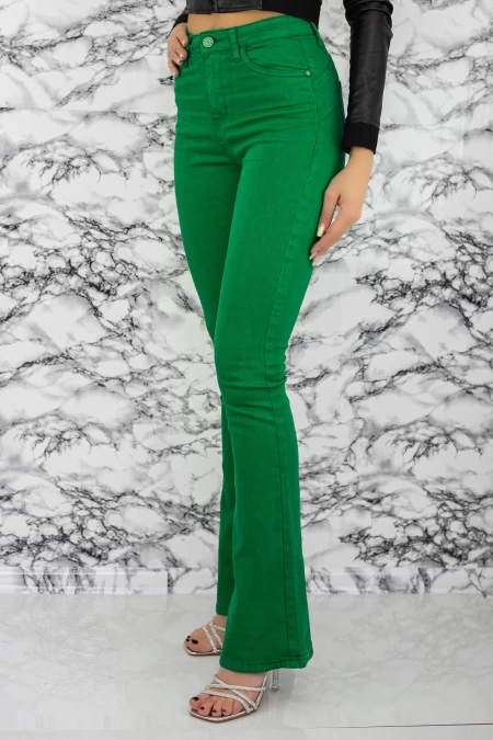 Pantaloni Dama 25160A-31 Verde » MeiShop.Ro