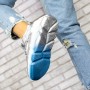 Pantofi Sport Dama cu Platforma M0182-104 Argintiu » MeiShop.Ro