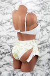 Costum de Baie Dama 3 Piese F83-1 Alb Meina