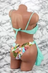 Costum de Baie Dama 3 Piese F58-1 Verde Meina