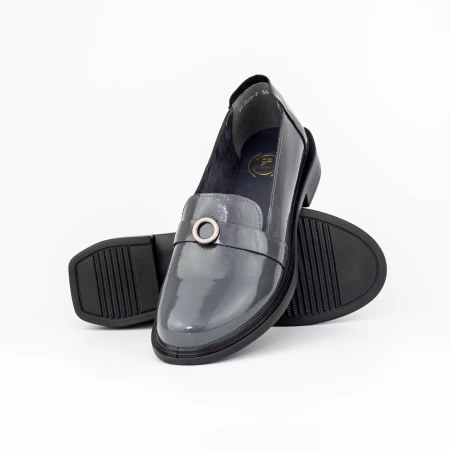 Pantofi Casual Dama Q11520-7 Gri » MeiShop.Ro