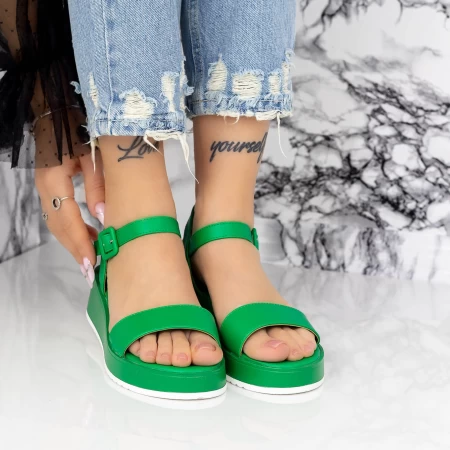 Sandale Dama 2Y5 Verde » MeiShop.Ro