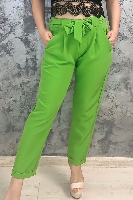 Pantaloni Dama 9968 Verde Bella