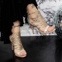 Sandale Dama cu Toc subtire 2XKK107 Auriu » MeiShop.Ro