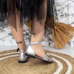 Sandale Dama 2Y2 Argintiu » MeiShop.Ro