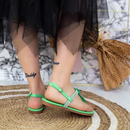 Sandale Dama 2Q2 Verde » MeiShop.Ro
