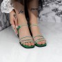 Sandale Dama 2HXS9 Verde Mei