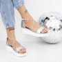 Sandale Dama 2HXS10 Argintiu » MeiShop.Ro