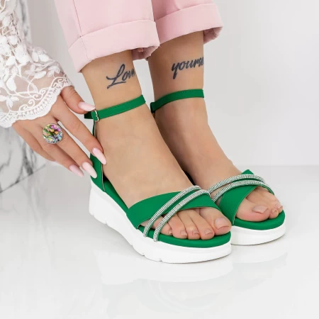 Sandale Dama 2HXS12 Verde » MeiShop.Ro